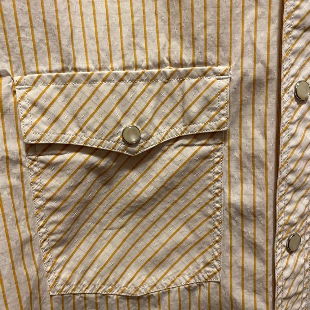 Banana Republic snap up shirt slim fit